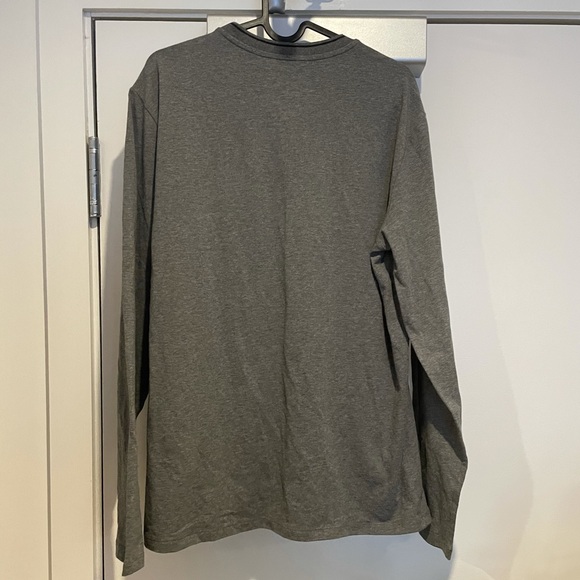 Armani shoulder zip long sleeve shirt - Large - Picture 3 of 7